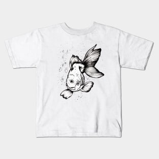 Third-Eyed Goldfish Kids T-Shirt